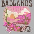 thumbnail image 2 of Junior's Lost Gods Badlands South Dakota Landscape Graphic Oversized T-Shirt, 2 of 2