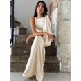 thumbnail image 2 of Women Elegant Bandage Sleeveless Long Maxi Formal Occasion Dress 2024 Summer Office Lady Bodycon Solid Evening Party Dresses, 2 of 7