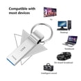 thumbnail image 3 of Unidad flash USB Marryler 230 GB, resistente al agua, metal, USB 3.0, 3 of 9