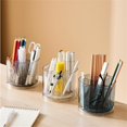 thumbnail image 5 of Porte-stylo Rotatif style Simple Porte-Stylo diagonal Porte-Stylo Mignon Boîte de Rangement de Bureau pour Lycéens, 5 of 5