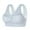 Grey, variant on 2 Packs Womens Bras Ice Silk Seamless Without Steel Ring Wipe Lace Chest Wrap Vest Underclothes