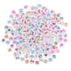 thumbnail image 1 of 270 cuentas del alfabeto: cuentas redondas de acrílico con letras y corazón. Dijes planos para pulseras, collares, llaveros y bisutería., 1 of 7