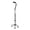 Black, variant on Essential Medical Supply Small Base Quad Cane in Silver - 4 Prong Base and Rubber TipsBrand owner