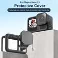 thumbnail image 4 of For Gopro Hero 13 Silicone Case with Battery Side Cover & Lens Cap & Lanyard, 4 of 9