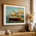 thumbnail image 5 of Ship in Red Hook, Brooklyn - Brooklyn New York Photography Harbor Boat City Skyline Industrial Port Unframed Wall Art Print 32 x 48 inches, 5 of 7