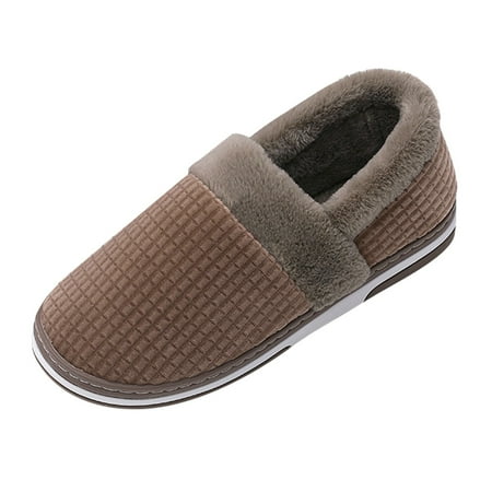 

knqrhpse mens slippers soft flop flip plush house for men on slippers slippers shoes slip mens warm men s slipper slippers for men slippers