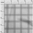 thumbnail image 2 of oneOone Polyester Spandex Gray Fabric Check Craft Projects Decor Fabric Printed By The Yard 56 Inch Wide, 2 of 4