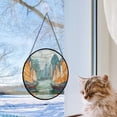 thumbnail image 5 of Ha Long Stained Glass Ornament 2025, Travel Landmark Christmas Decoration, Holiday Keepsake Gift, Collectible Souvenir, Glass Look Hanging Decor, Xmas Tree Decoration, Festive, 5 of 6
