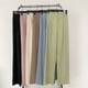 thumbnail image 1 of Pantalones de traje pequeños y estrechos, de primavera y otoño, de cintura alta, drapeados, informales, de talla grande, pantalones de pierna ancha y rectos para mujer., 1 of 5