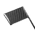thumbnail image 5 of For Dodge Challenger 2008-2014 Carbon Fiber Charging Port Panel Cover Trim, 5 of 11