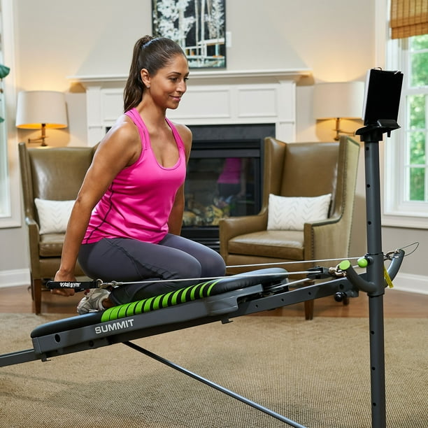 Total Gym Summit Home Fitness 70 Exercise Workout System 300 Lb