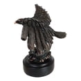 thumbnail image 3 of Wings Of Glory Bald Eagle Swooping Over Water Bronzed Resin Figurine With Base, 3 of 7