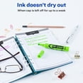 thumbnail image 5 of Avery Hi-Liter, Desk-Style, Fluorescent Green, 12 Count (24020), 5 of 8