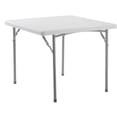 thumbnail image 3 of Global Industrial 36" x 36" Plastic Folding Table, 29"H, White, 3 of 7