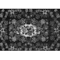 thumbnail image 1 of Ahgly Company Indoor Rectangle Medallion Gray French Area Rugs, 2' x 4', 1 of 1