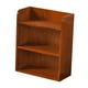 thumbnail image 3 of Estante de almacenamiento de escritorio, estantería de madera, organizador de cubiertos, muebles multiusos Marrón, 3 of 9