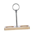 thumbnail image 3 of deevoka and Pepper Mill Tray Accessories Decoration Kitchen Wooden Coaster Tray, 3 of 9