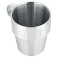 thumbnail image 4 of Taza para beber de acero inoxidable con para acampar al aire libre en masa, 4 of 7