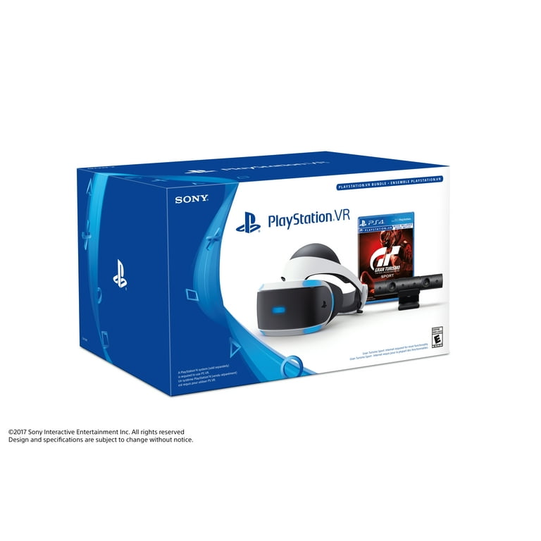 Sony PlayStation VR Gran Turismo Sport and Camera Bundle, 3002810 