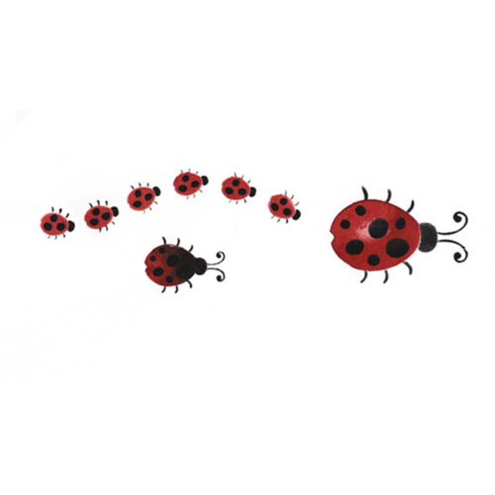 Ladybug Family Wall Stencil SKU #3075 by Designer Stencils - Walmart