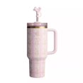 thumbnail image 1 of LILELIS Tasse en Acier Inoxydable à Double Isolation 40 Oz Tasse Automobile avec Poignée Tasse Bingba Rouge Taille Unique, 1 of 3