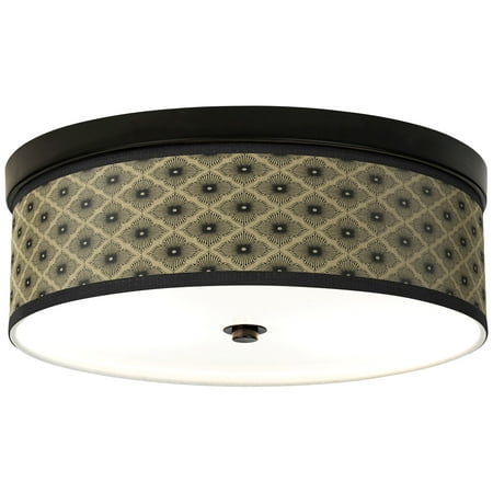

Giclee Glow Rustic Flora Giclee Energy Efficient Bronze Ceiling Light