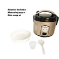 thumbnail image 3 of LP Living Plus Electric Rice Cooker, Non Stick Coating, One Touch Button (1.5L/8Cup), 3 of 6