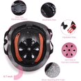 thumbnail image 3 of Casco para niños, Casco para niños pequeños Casco ajustable para niños y niñas de 3 a 8 años multideporte seguro rosa, 3 of 5