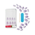 thumbnail image 6 of KISS Gel Fantasy Jelly Color Press On Nails, 'Quince Jelly', Purple, Medium Coffin, 28 Ct., 6 of 10