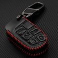 thumbnail image 7 of DON'T TOUCH MY KEY 5 Buttons Leather Vehicle Key Fob Case Cover Keyless for Jeep Grand Cherokee Chrysler Fiat, 7 of 7