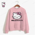 thumbnail image 2 of Sudaderas con capucha con estampado de HELLO KITTY para mujer, ropa con estampado de dibujos animados Y2k, talla grande, sudadera femenina de calle alta, 2 of 4