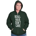 thumbnail image 5 of Boat Hair Don't Care Ocean Vibes Cute Zip Hoodie Sweatshirt Women Brisco Brands 5X, 5 of 6