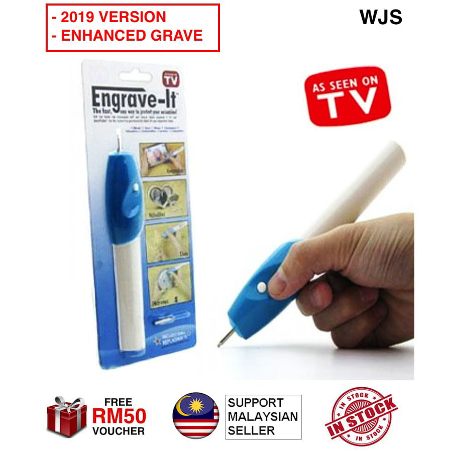 EZ Engraver Engraves Almost Any Surface in Minutes Works Like a Pen for sale online 