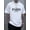White, variant on [Summer Casual Sporty T-Shirt] " Paris " Creative Print Summer Casual T-Shirt Short Sleeve For Men, Sporty Leisure Style, Fashion Crew Neck Top For Daily Wear