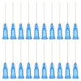 thumbnail image 1 of 22Ga Dispensing Needles, 52PCS 1 Inch Industrial Blunt Tip Dispensing Needle Syringes with Luer Lock Needle for Refilling Liquid Inks Adhesive Glue Oil,Blue, 1 of 7