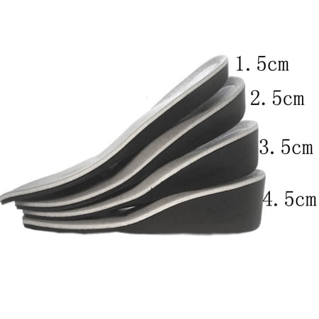 Men Women Shoe Insole Air Cushion Heel insert Increase Tall Height Lift (Best Shoe Cushion Inserts)