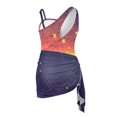 thumbnail image 5 of Tutolipy Removable Bra Girls' One-Piece Swimsuit with Adjustable Shoulder Straps and Mesh Cover Up, Polyester Material Mesh Cover Ups 13-14 Years Old, 5 of 10