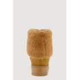 thumbnail image 3 of Women's Platform Booties with Faux Fur Cuff, 3 of 3