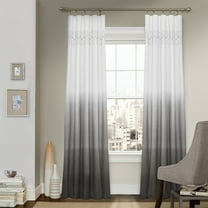 Vue Signature Arashi Fashion Window 52 x 95 Curtain Panel in Grey