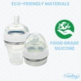 thumbnail image 4 of Cintog Collapsible Anti-Colic Baby Bottle Bundle, Newborn, Silicone, 2 Pack, 6 fl oz, 4 of 7