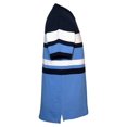 thumbnail image 4 of Playera Simply Basic para Hombre, Manga Corta Diseño Rayas Horizontales Blanco con Azul Talla M, 4 of 4