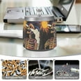 thumbnail image 6 of Yayeee Ashtray with Lid for Cigarette Smokeless Stainless Steel Home Ash Holder, Colorful Skeleton with Cloud, 6 of 7