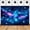 Galaxy, variant on Galaxy Stars Star Night Sky Backdrop Blue Purple Outer Space Birthday Background for Boy Universe Nebula Fantasy Cosmic Birthday Party Decorations Banner Supplies Photo Booth Props