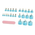 thumbnail image 4 of Tachiuwa 24pcs Toe Nails False Nail with Tool 3 3, 4 of 9