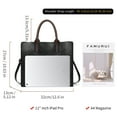thumbnail image 5 of Sendefn Purse for Women Leather Tote Bag Purse and Handbags, Satchel Shoulder Crossbody Top Handle Bags, 5 of 6
