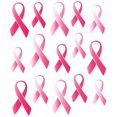 thumbnail image 1 of Set of 2 Sheets - Breast Cancer Ribbon Stickers, 1 of 2