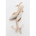 thumbnail image 4 of Vilka - Tacones gatito con tira trasera brillante en color beige beige 26 CM, 4 of 7