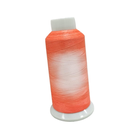 Color Changing Thread, Embroidery, Hand Knitting, Polyester Supplies for Festivals Hat Orange
