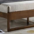 thumbnail image 4 of GDF Studio Java Contemporary Wooden Queen Bed, Walnut, 4 of 7