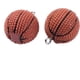 thumbnail image 4 of 16 colgantes de resina con diseño de pelotas de baloncesto y fútbol en 3D para hombres y mujeres, para pendientes, pulseras, collares y bisutería., 4 of 6